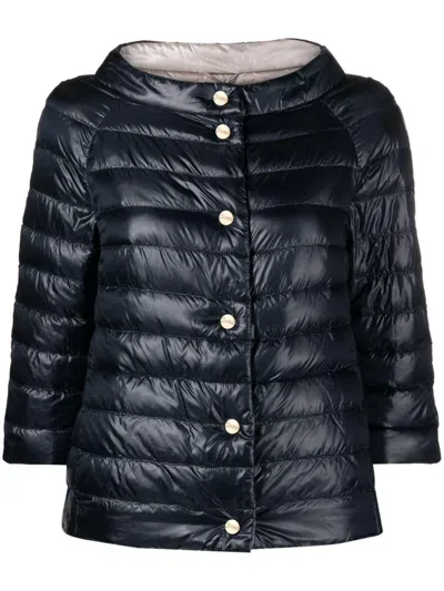 HERNO HERNO NYLON LIGHTWEIGHT REVERSIBLE CAPE