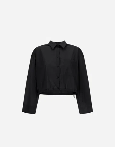 Herno Nylon Maestro Shirt In Black