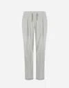 Herno Nylon Maestro Trousers In Ice