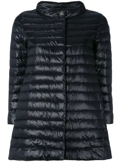 HERNO HERNO NYLON MIDI DOWN JACKET