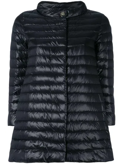 HERNO HERNO NYLON MIDI DOWN JACKET
