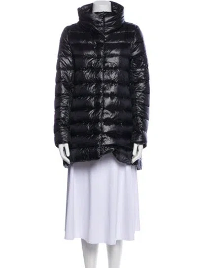 Pre-owned Herno Nylon Parka In Black