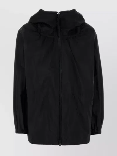 Herno Black Nylon Parka