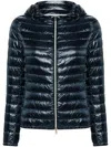 Herno Short Quilted Down Jacket With Detachable Hood