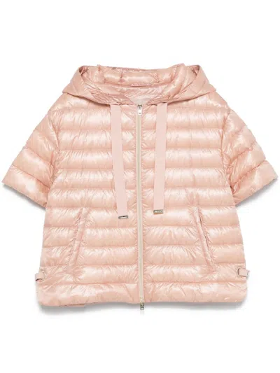 HERNO NYLON SHORT DOWN JACKET