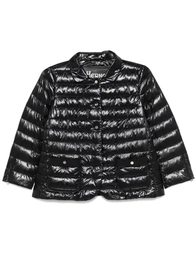 HERNO HERNO NYLON SHORT DOWN JACKET