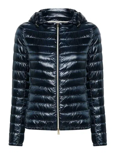 HERNO CHAQUETA ALCOCHADA - AZUL