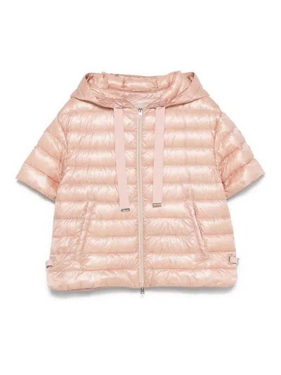 HERNO NYLON SHORT DOWN JACKET