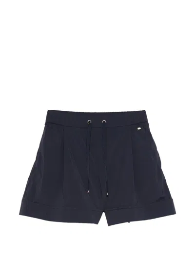 Herno Nylon Shorts In Blue