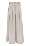 Herno Women Nylon Skirt Trousers