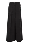 Herno Women's Nylon Skirt Trousers
