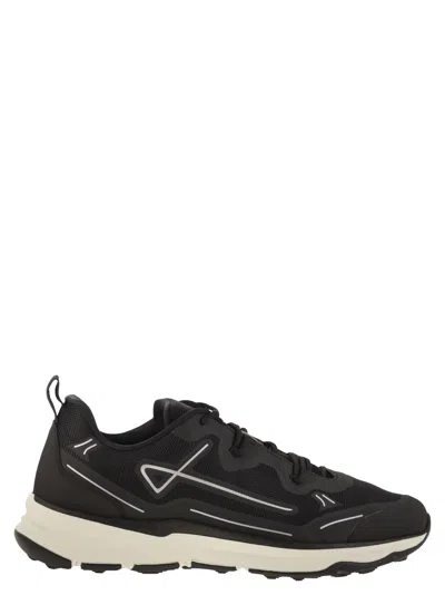 HERNO NYLON TRAINERS WITH RUBBERISED DETAILS