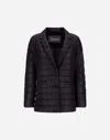 Herno Nylon Ultralight Blazer In Black