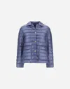 Herno Nylon Ultralight Blazer In Blue