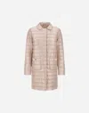 Herno Nylon Ultralight Coat In Chantilly