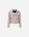 Herno Bomber Jacket In Nylon Ultralight In Beige