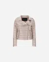 Herno Bomber Jacket In Nylon Ultralight In Beige