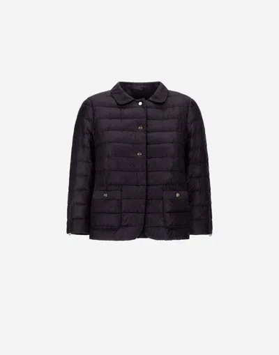 Herno Nylon Ultralight Jacket In Black