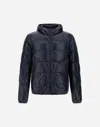 Herno Nylon Ultralight Jacket In Blue