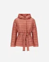 Herno Nylon Ultralight Jacket In Dark Pink
