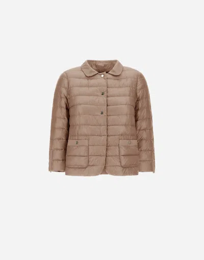 Herno Nylon Ultralight Jacket In Dove Grey