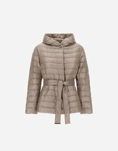 Herno Nylon Ultralight Jacket In Dove Grey