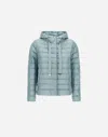 Herno Nylon Ultralight Jacket In Light Blue