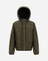 Herno Unisex Bomber Jacket In Nylon Ultralight - Unisex Kids Military 8a