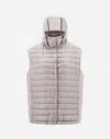 Herno ノースリーブ Nylon Ultralight ＆ Techno Taffetà ジャケット In Grey Pearl