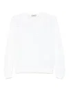 Herno Open-knit Sweater Clothing In White