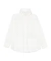 Herno Hemd Mit Lochmuster In White