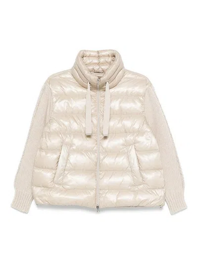 Herno Outerwear In Beige