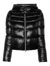 Herno Padded And Quilted Down Jacket In Black