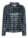 Herno Women's Ultralight Nylon Down Jacket In Blue