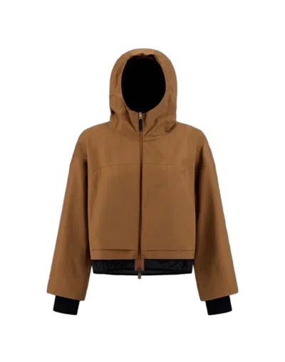 Herno Outerwear In Brown