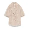 Herno Faux-shearling Jacket In Multicolor