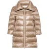 Herno Cleofe Medium Quilted Nylon Down Jacket In Multicolor