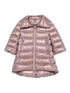Herno Zippered Quilted Down Jacket In Neutral