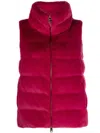 Herno Women Down Waistcoat In Pink