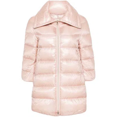 Herno Cleofe Padded Coat In Pink