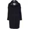 Herno Minimalist Wool-polyamide Coat With Removable Down Lining