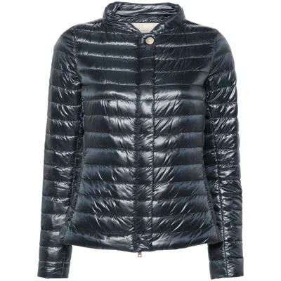Herno Blue Ultralight Nylon Jacket