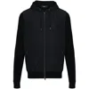 Herno Contrast-panel Piqué Jacket In Blue