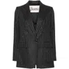 Herno Pinstriped Blazer In Grey