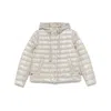 Herno Quilted Jacket With Hood And Pockets In Multicolor