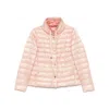 Herno Quilted Lightweight Polyamide Jacket With Contrasting Collar In Multicolor