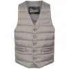 Herno Outwear Waistcoats In Grey