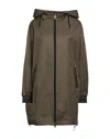 Herno Overcoats In Military Green