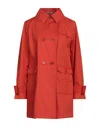 Herno Overcoats In Red
