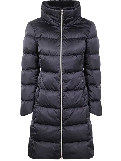 HERNO HERNO OVERSIZED COAT WITH PADDED HIGH NECK